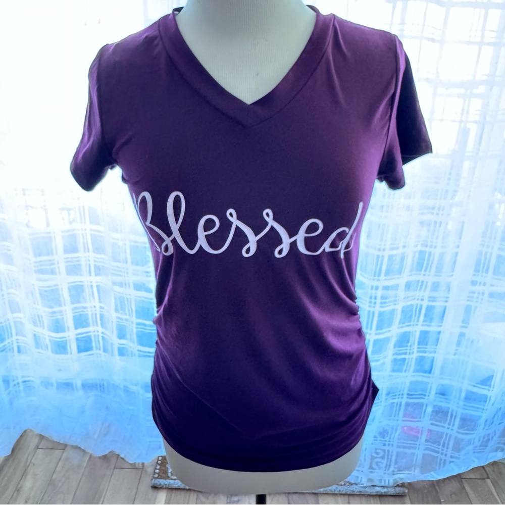 Ragdoll Purple Fitted Short Sleeve T-Shirt